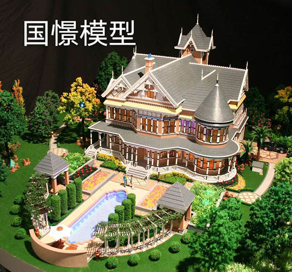 庄河市建筑模型